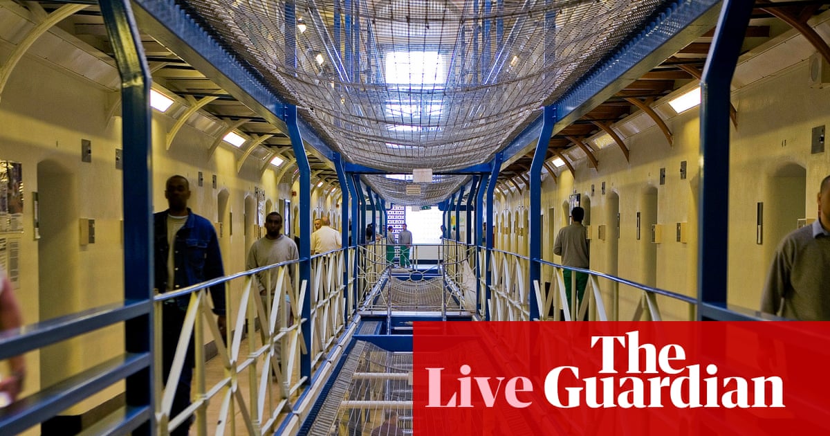 Prison governors criticise Tories for exploiting release errors, saying long-term underfunding to blame – UK politics live