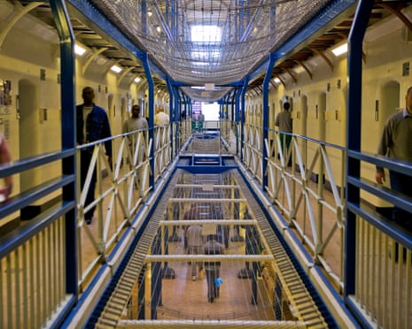 A view inside Wandsworth prison. A manhunt has been launched for two prisoners who were released by mistake.