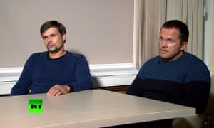 After Theresa May’s announcement last month, Vladimir Putin ordered the two Salisbury suspects to appear on television.