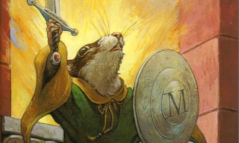 Matthias, depicted on the cover of Redwall by Brian Jacques.