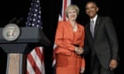 Barack Obama: 'We won't punish the UK for leaving the EU' - video