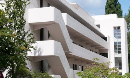 The Isokon building in Hampstead, London, a refuge for Bauhaus founder Walter Gropius.