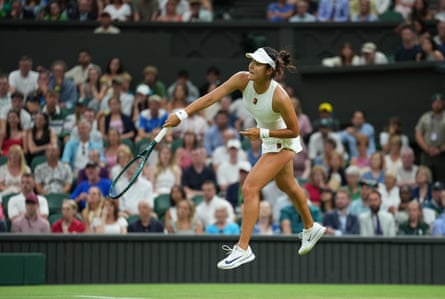 Emma Raducanu at Wimbledon