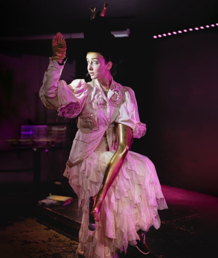 ‘It’s a serious show!’ … Julia Masli in ha ha ha ha ha ha ha.