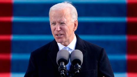 ‘Unity is the path forward’: Joe Biden urges nation to come together in inauguration speech – video