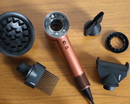 Dyson Supersonic Nural hair dryer with attachments