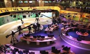 Al-Jazeera newsroom