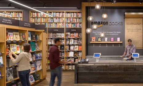 Amazon’s first physical book store
