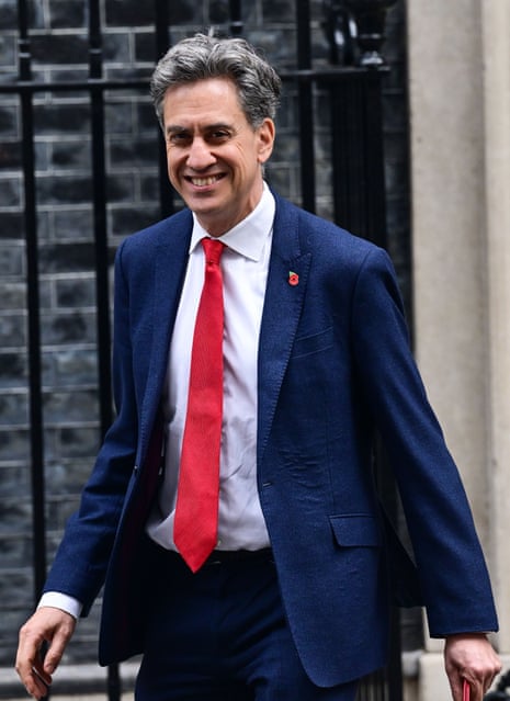 Ed Miliband, the foreign secretary.