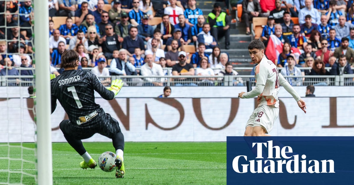European football: Inter's Serie A title hopes suffer setback with Roma defeat