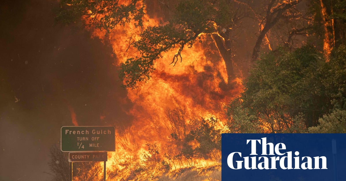 California Wildfires Burn Across State In Pictures Us News The Guardian California Wildfires 2022 Map