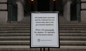 The Smithsonian museums are closed due to the government shutdown.