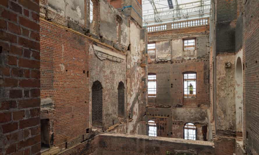 The inside of Clandon House in its current state.