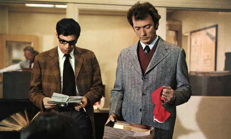 Dirty Harry - 1971Editorial use only. No book cover usage. Mandatory Credit: Photo by Warner Bros/Kobal/REX/Shutterstock (5886076be) Reni Santoni, Clint Eastwood Dirty Harry - 1971 Director: Don Siegel Warner Bros USA Scene Still Action/Adventure L’Inspecteur Harry