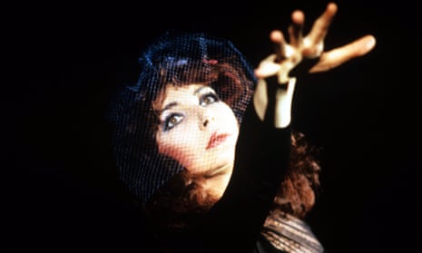 Fourth time lucky? Kate Bush on stage in 1986.