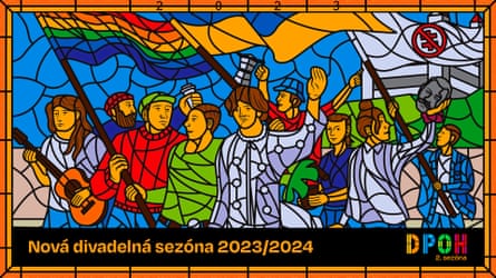 The main image advertising the theatre’s new season