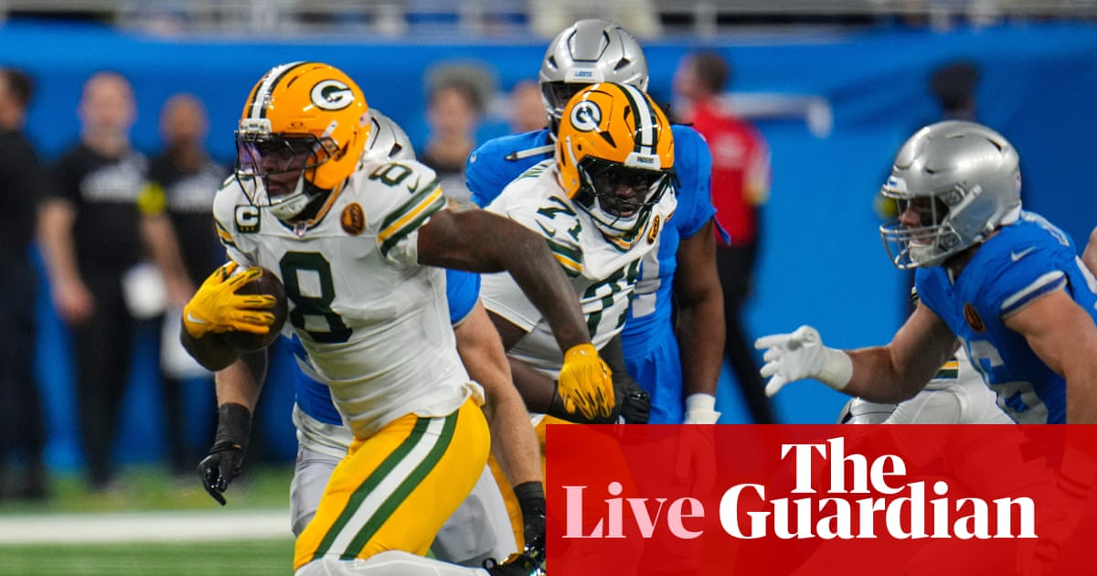 NFL on Thanksgiving: Lions v Packers updates before Cowboys v Chiefs – live