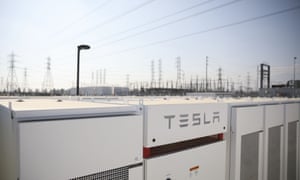 Tesla’s Mira Loma substation in southern California.