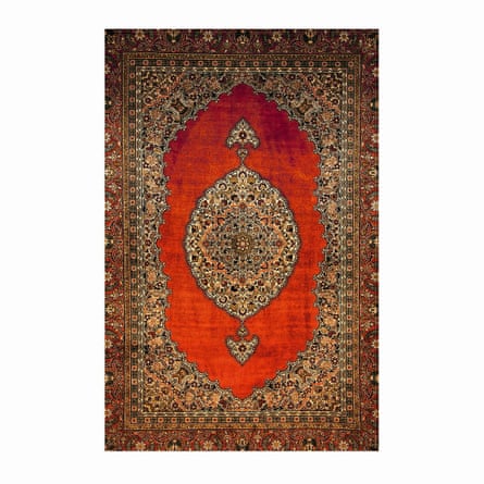 pretty turkish patterened rug