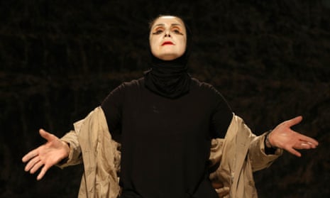 Jogging, a one-woman show at Summerhall, Edinburgh part of the Arab Arts Focus in this year’s festival.