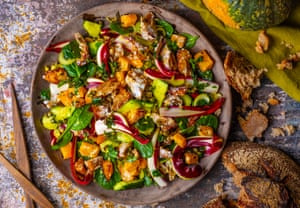 ‘The better the bread, the better the crumb’: winter panzanella.