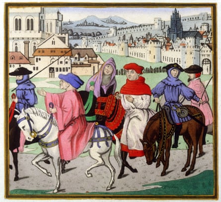 Pilgrims … Chaucer’s wrote of history’s bias against women.