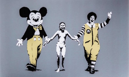 Napalm, 2004, Banksy.