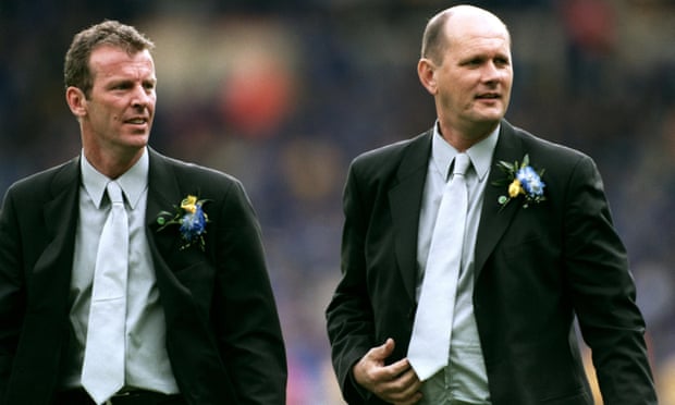 Graham Rix, left, and Gwyn Williams, right, have denied racially abusing youth-team players at Chelsea.