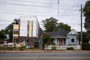 Houses in Old Fourth Ward, Atlanta GA