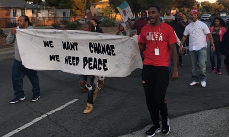 The East Oakland protesters