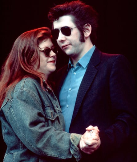 Shane McGowan with Kirsty MacColl