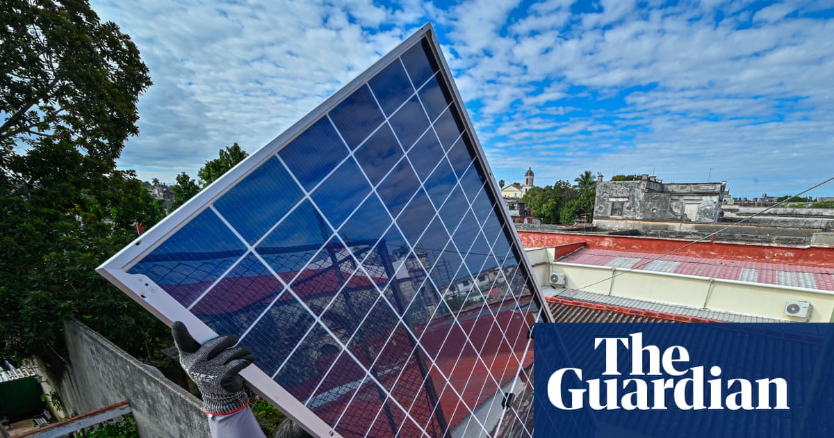 US sanctions, power cuts, climate crisis: why Cuba is betting on renewables
