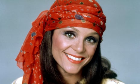 Valerie Harper in Rhoda, 1974. She played an outgoing career girl in an era when women in sitcoms were mainly the recipients of an evening greeting from their husbands of ‘Honey, I’m home’.