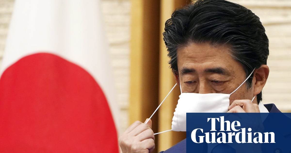 Face mask row in Japan over cost of 80m left in storage unused