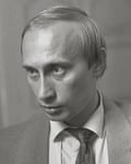 ‘People began to associate Putin with Stierlitz’ … the future president in 1991.