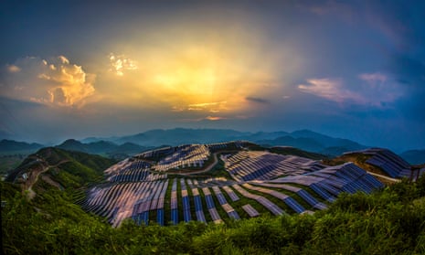 Xinyi solar power station  in Songxi
