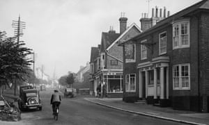 The High Street in the village of Lindfield, West Sussex