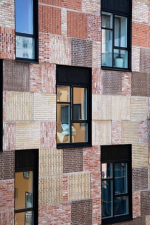 Resource Rows, which used panels of brickwork taken from the demolition of Copenhagen’s Carlsberg brewery.
