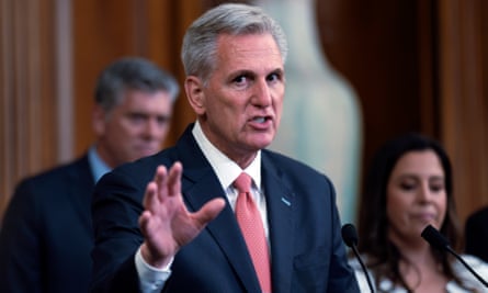 The House speaker, Kevin McCarthy, has Republican investigations of Biden rise to the level of an impeachment inquiry.