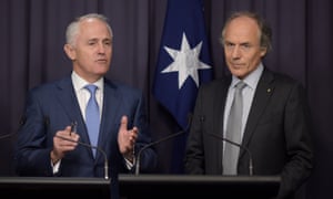 Malcolm Turnbull and Alan Finkel