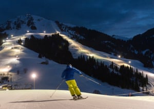 Söll, renowned for its night skiing, keeps a valley descent lit until 10.30pm.