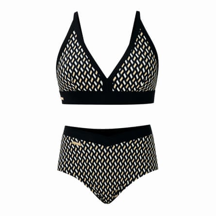 Geometric print bikini