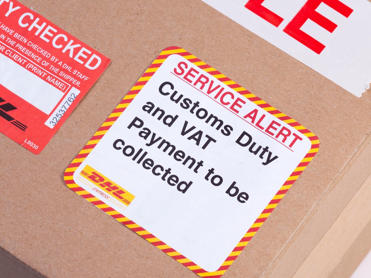 My Brexit Bonus Proved To Be A Customs Duty Bill From Dhl Online Shopping The Guardian My Brexit Bonus Proved To Be A Customs Duty Bill From Dhl Online Shopping The Guardian