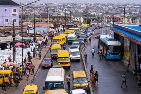 Gridlock at Iyana Ipaja in Lagos