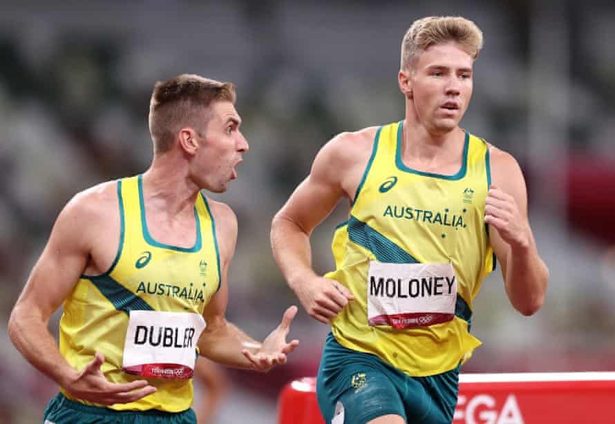 Cedric Dubler and Ashley Moloney