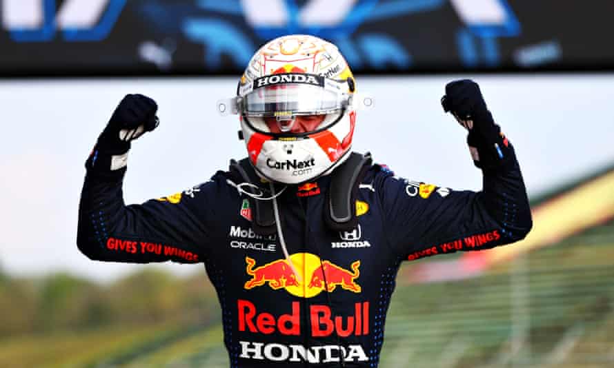 Max Verstappen Wins Emilia Romagna F1 Grand Prix After Hamilton Blunder Formula One The Guardian Max Verstappen Wins Emilia Romagna F1 Grand Prix After Hamilton Blunder Formula One The Guardian