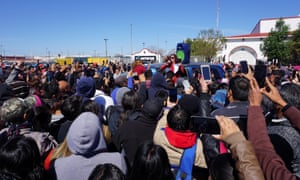 Employees of Autoliv Mexico, the worldâs largest automotive safety supplier, strike in Matamoros.