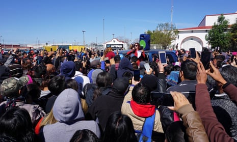 Employees of Autoliv Mexico, the world’s largest automotive safety supplier, strike in Matamoros.