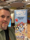 ‘Watching Bluey has helped me be a better parent’ … Vincent Grogan.