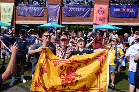 … and wave a big flag